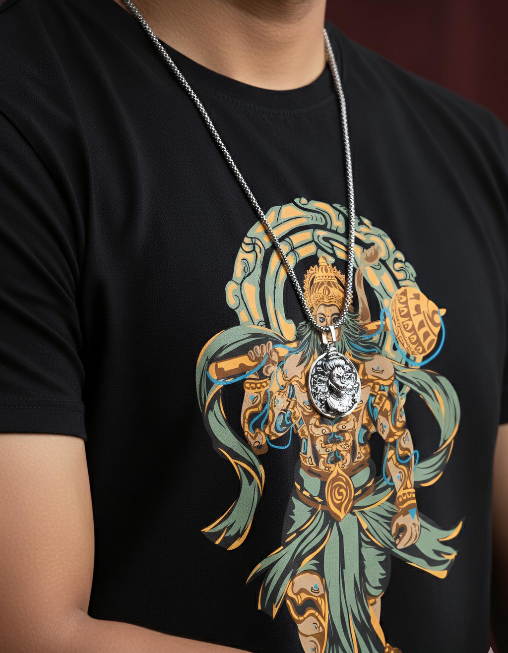 Hanuman Ji Premium Oversized T-Shirt for Men & Women